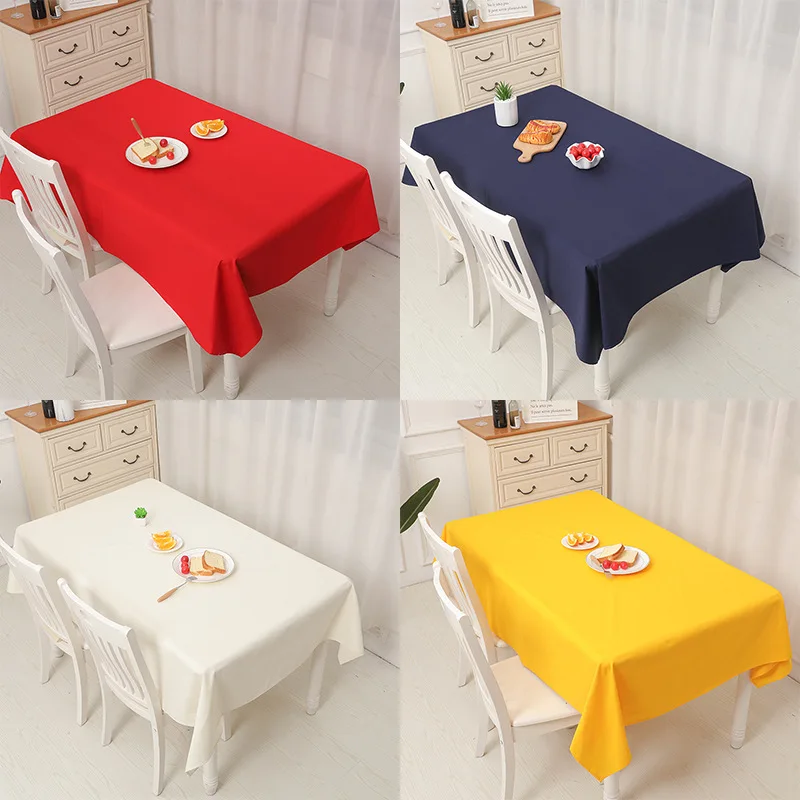 

Tablecloth Stain and Wrinkle Resistant Washable Table Cloth Decorative Table Cover for Dining Table Buffet Parties Camping Black