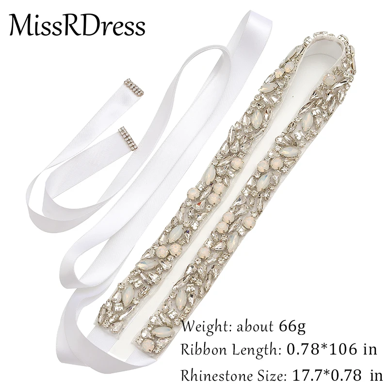 MissRDress, свадебное платье, пояс, кристалл, розовое золото, ручная работа, опал, свадебные стразы, Свадебные ремни, пояс с бриллиантами, JK920