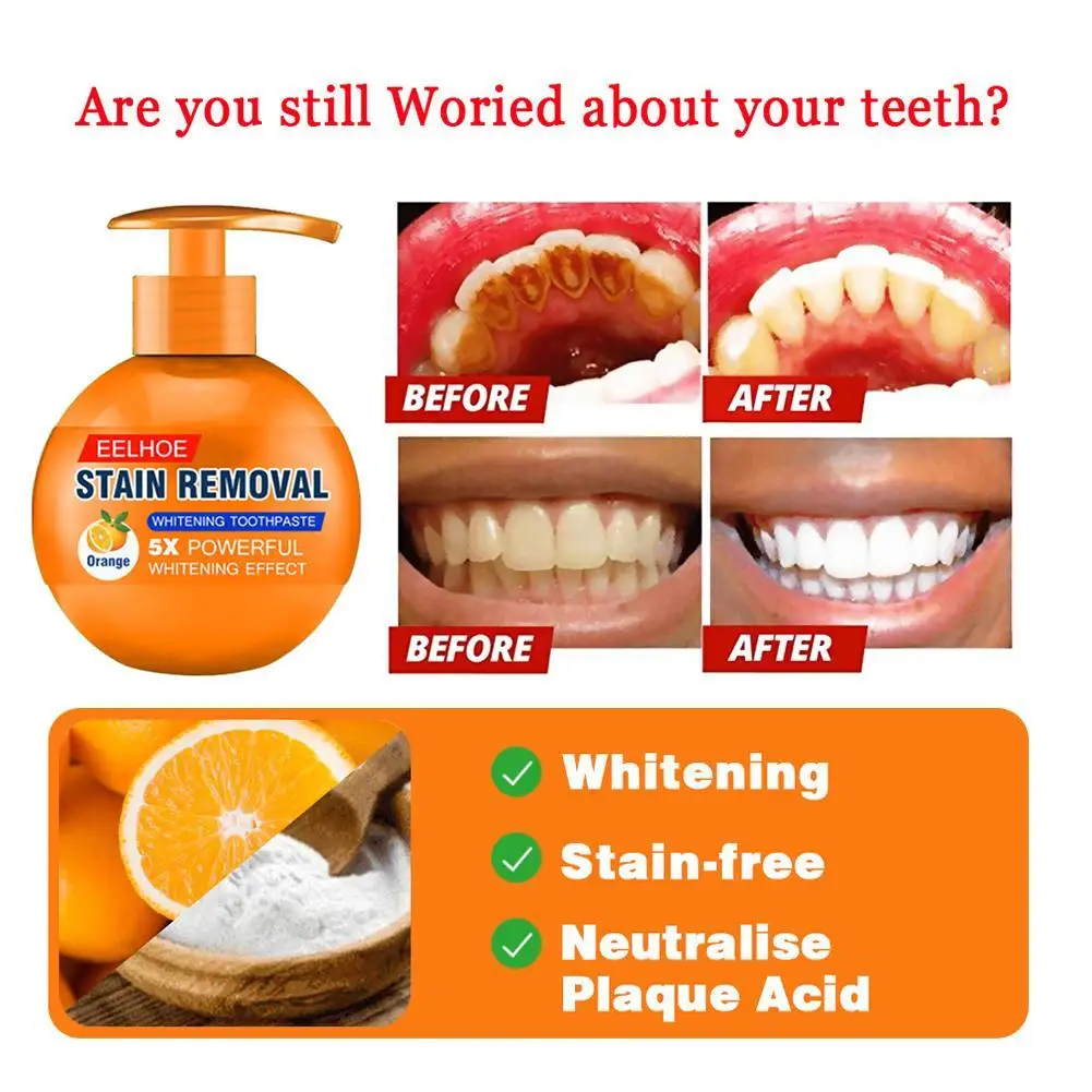 220g зубная паста маракуйя черники Сода кровотечения удалить отбеливание с соды