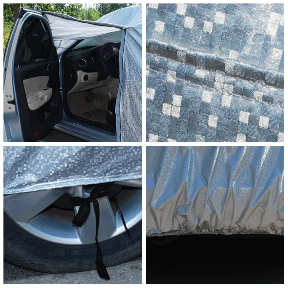 Универсальные хлопковые автомобильные чехлы зимние для улицы пылезащитные