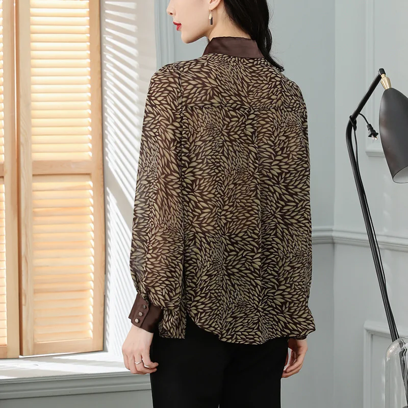 

Ladies' autumn shirt Design women's top Contracted joker Long sleeve dress SBZ231-SBZ238