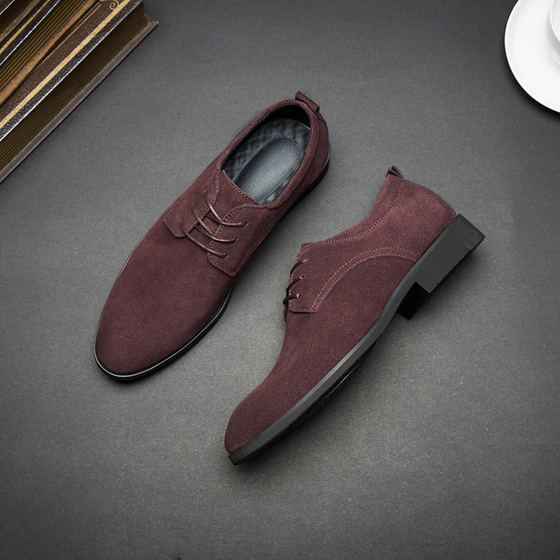 

Suede Leather Men Shoes Oxford Casual Classic Sneakers for Male Comfortable Shoe Footwear Shoes for Men