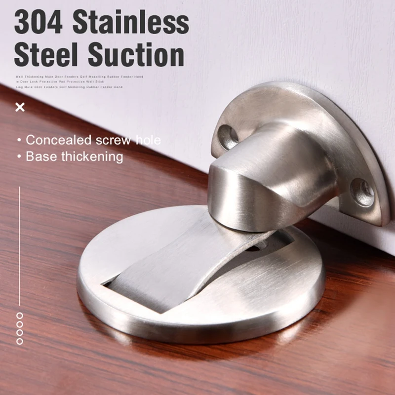 Обновленная сетка дверные стопоры из нержавеющей стали дверная стопор netic