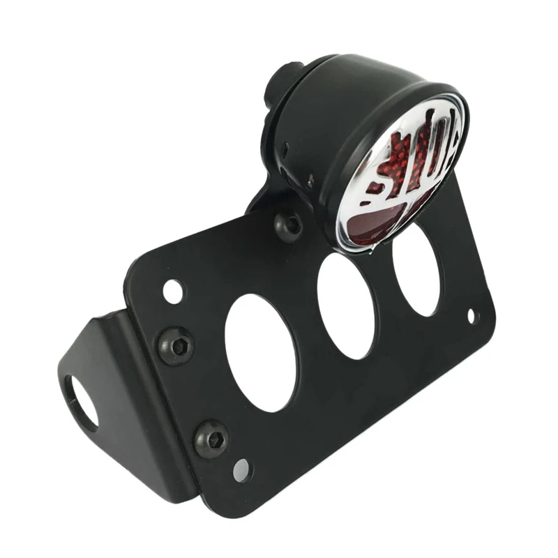 Мотоциклетный светодиодный задний тормозной светильник 3/4 дюйма боковое