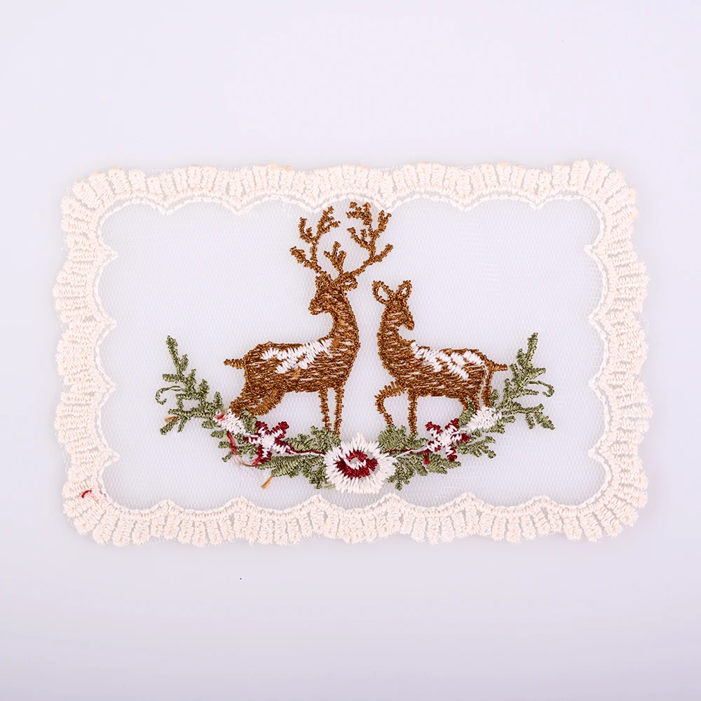 Cusack 3 шт. вышитая кружевная Аппликация отделка для костюмов домашний текстиль