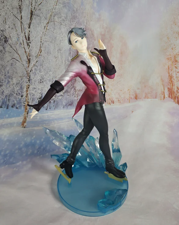 Японское Оригинальное аниме Chara ani YURI! На льду Виктор Никифоров экшн фигурка