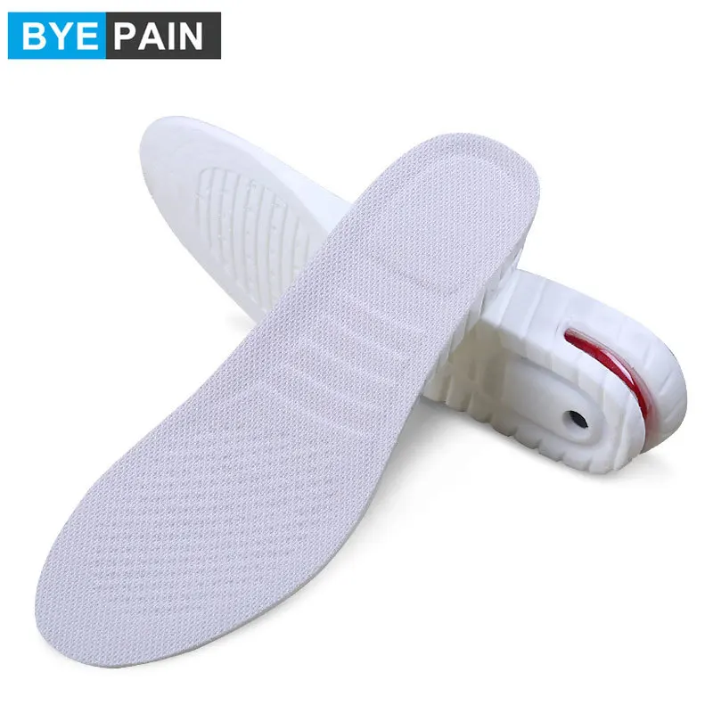1 пара BYEPAIN съемная двухслойная обувь увеличивающая рост стелька 3-4 5 см вставки