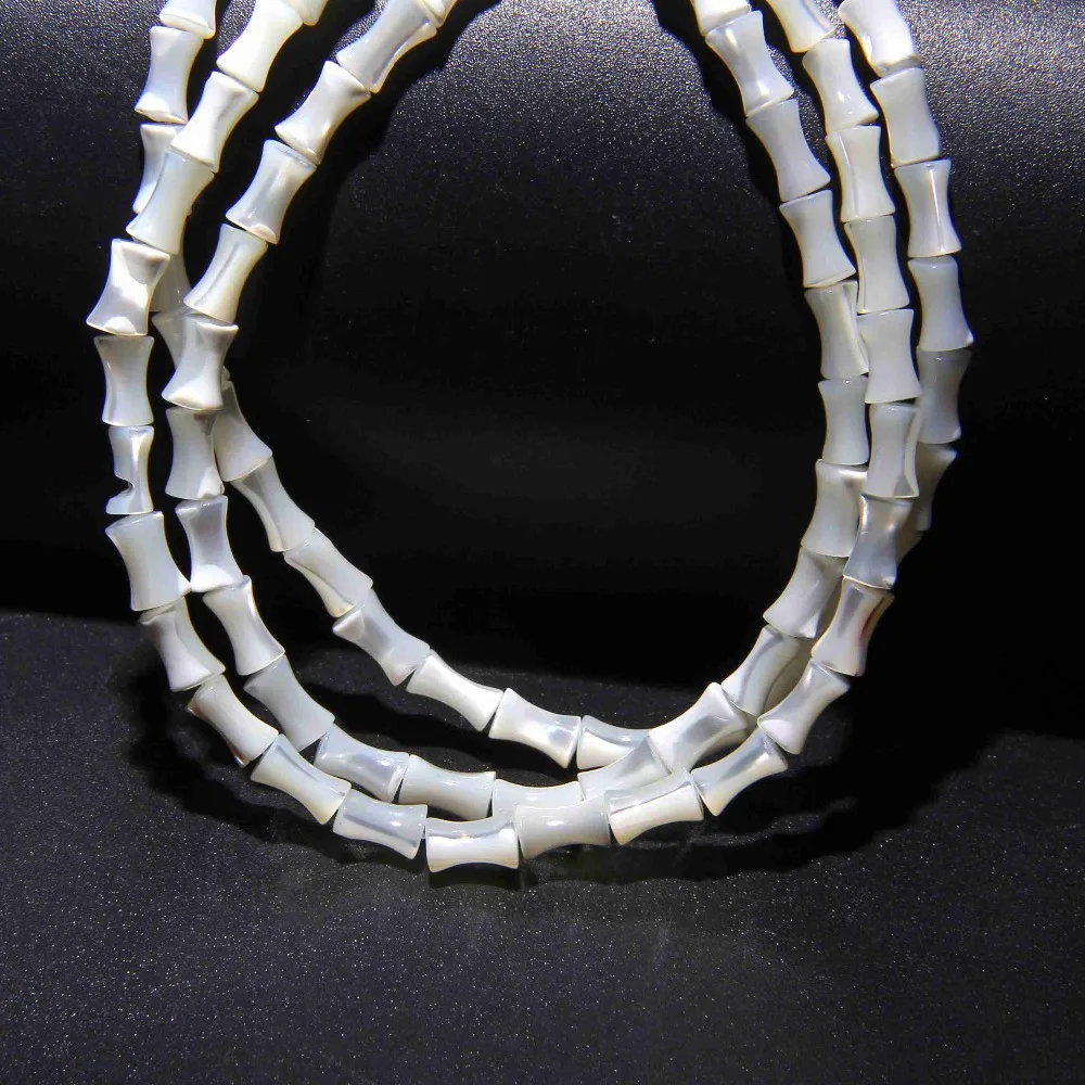 Высококачественная Белая натуральная скульптура Бамбуковая форма свободные