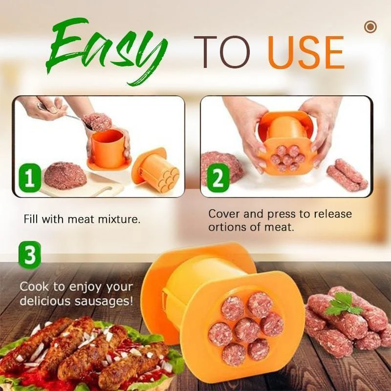 Один пресс Cevapcici кухонный хит дог гамбургер мясо колбаса ручной работы гаджет