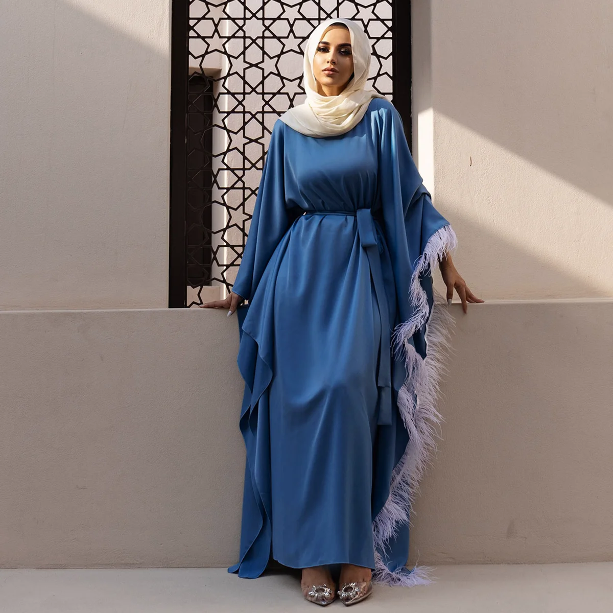 Женское оригинальное платье в мусульманском стиле, женское платье в стиле хиджаб, женское платье в стиле Рамадан, кафтан, макси-платье, абай...
