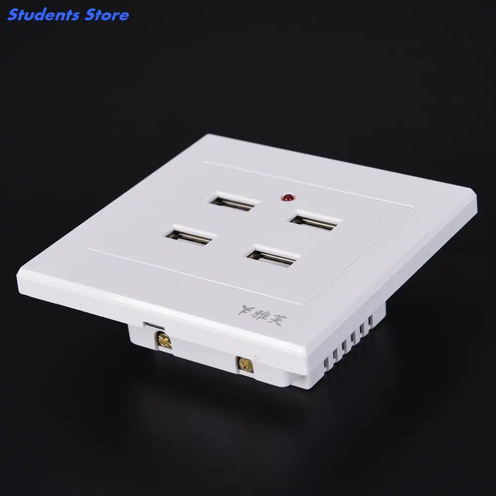 Новинка 2/3/4 порта постоянного тока USB 5 в 3 1 А электрическое настенное зарядное