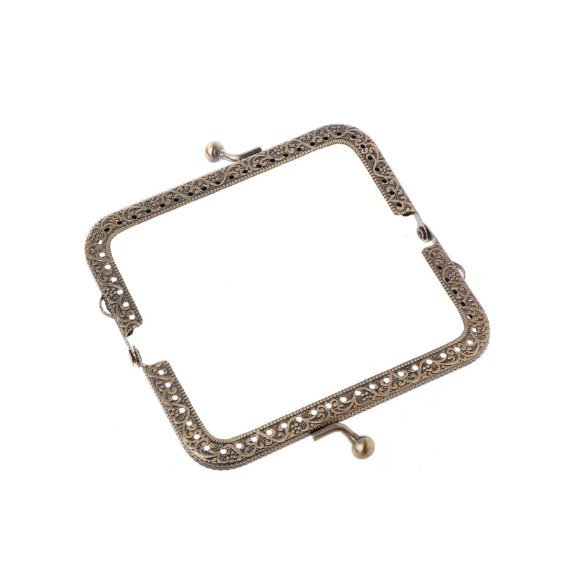

1Pc DIY Purse Handbag Coins Bags Metal Kiss Clasp Lock Frame DIY Craft