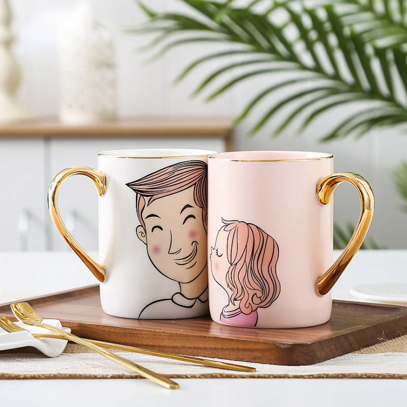 1 штука подарок любимому стилю керамическая креативная кружка чайная чашка