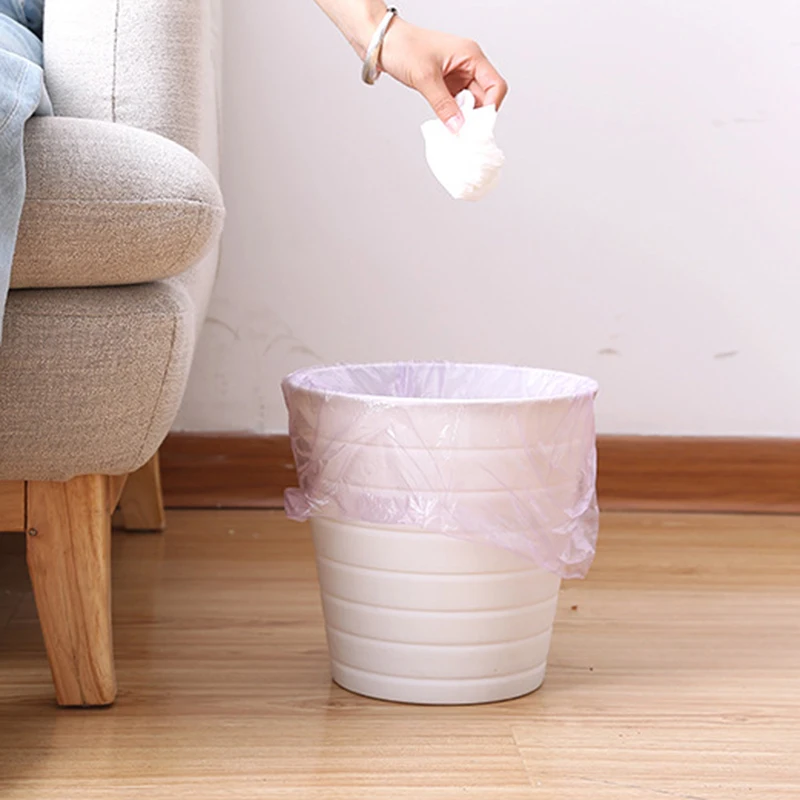 100 шт./компл. мешки для мусора бытовые одноразовые пластиковые кухни отеля 45x50 см