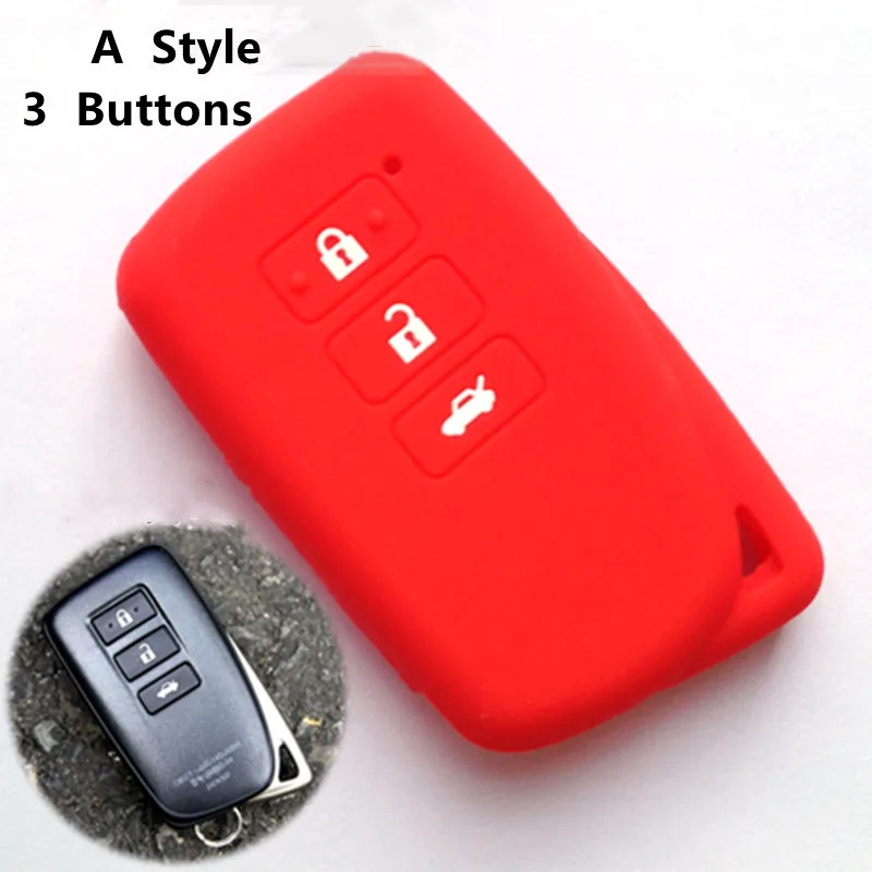 

Car Key Cover Case Holder For Lexus 3/4 Buttons NX GS RX IS ES GX LX RC 200 250 350 LS 450H 300H CT200 RX270 Car Accessories