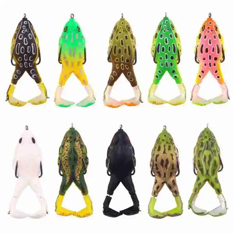 

Doppelpropeller Frosch Мягкая силиконовая приманка angelkёder 9 см/13,6 г