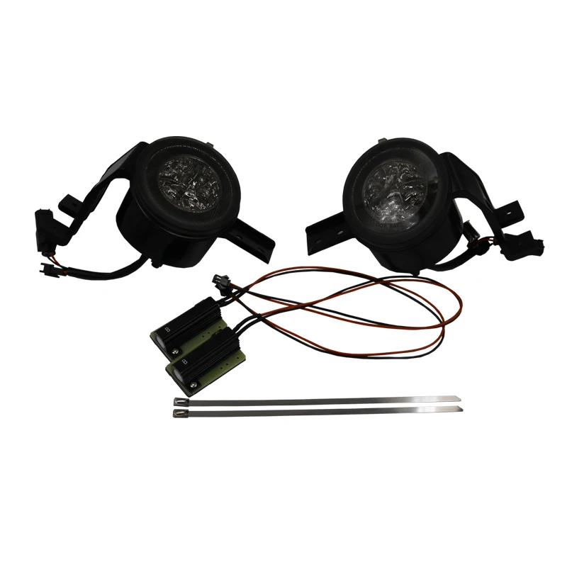 Дымовая черная линза для Mini Cooper R50 R53 02-06 R52 04-06 передние поворотные сигнальные комплекты W/Bumper Led Mini Rally Light DRL Halo