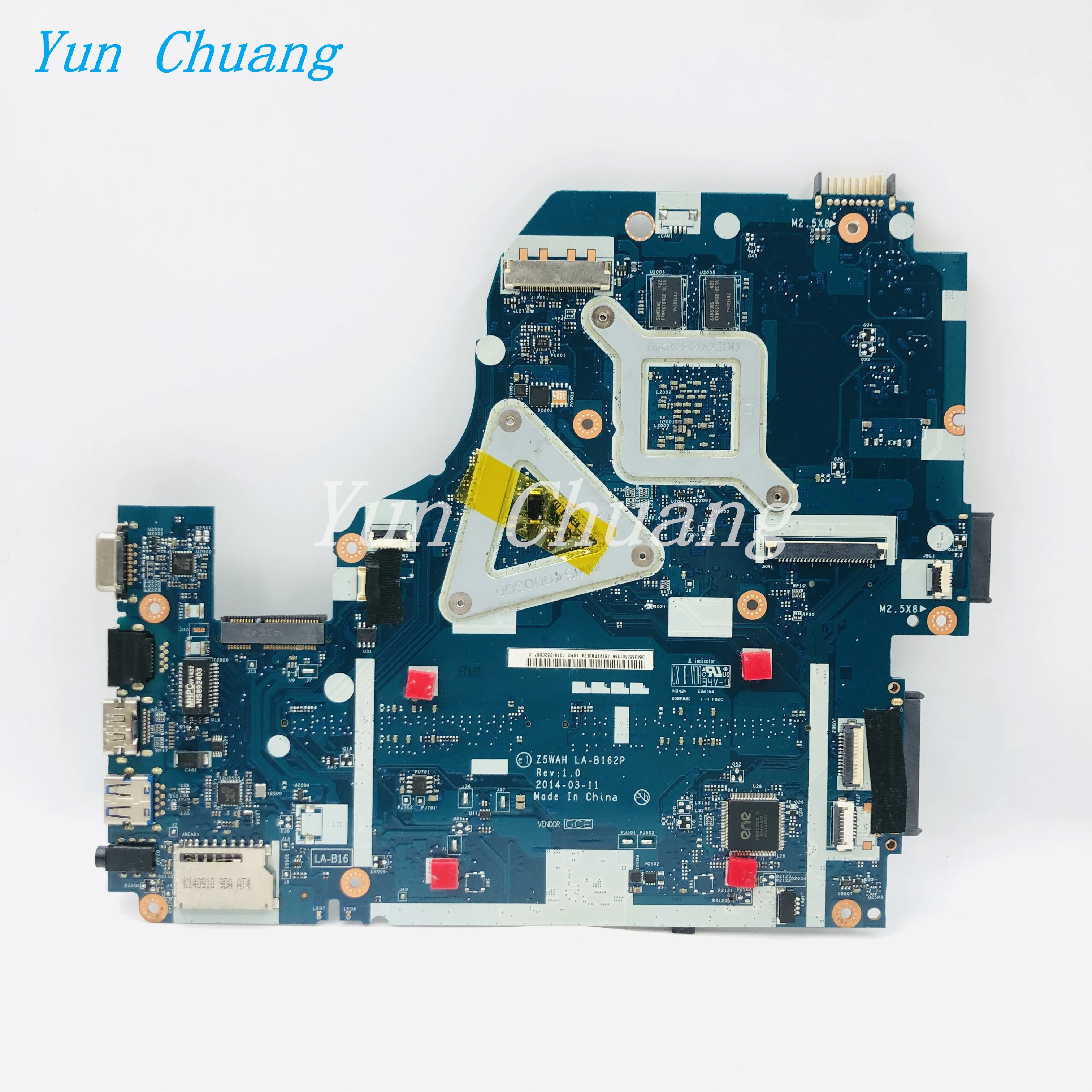 Материнская плата Z5WAH для ноутбука ACER LA-B162P E5-571 V3-532G с процессором I3-4030U GT840M 2 Гб GPU