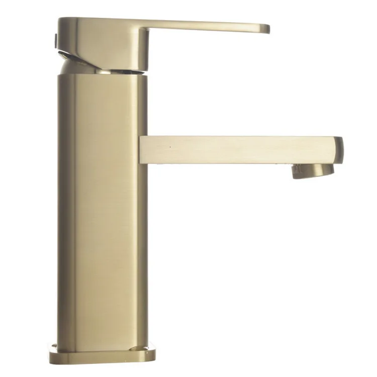 Полностью медная проволока золотой смеситель для раковины на сцене бассейна от