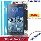 ЖК-дисплей 5,6 ''Super AMOLED для samsung Galaxy Note 4 Edge N915 N9150 N915F, оригинальный дисплей с сенсорным экраном и дигитайзером с рамкой
