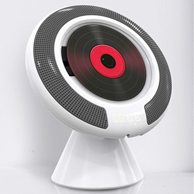 Full format CD player with Bluetooth wall mounted device LED wireless speaker FM radio laptop desktop stereo MP3 audio | Электроника
