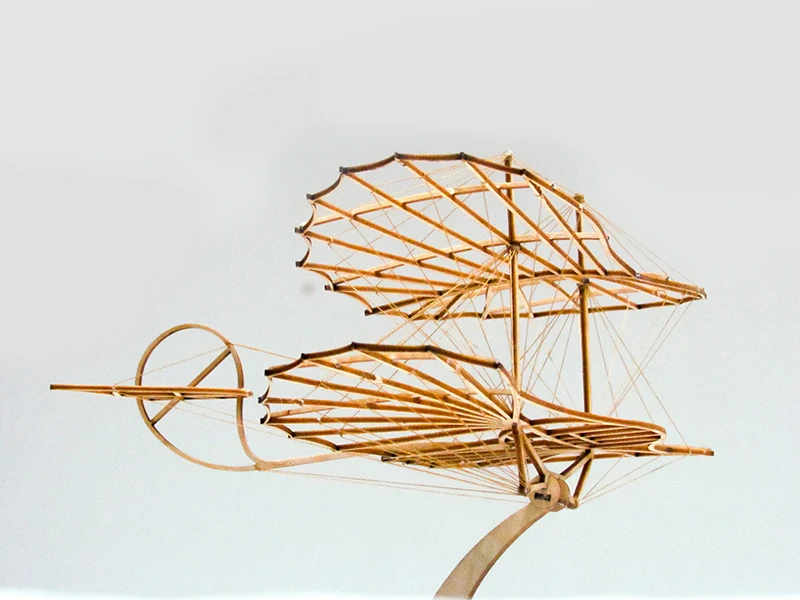 ELERC DIY деревянные строительные наборы рождественский подарок игрушки Otto Lilienthal