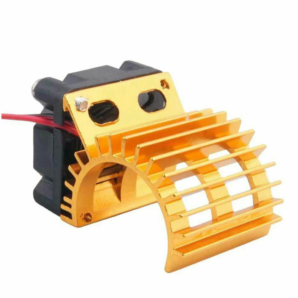 540 550 с охлаждающим вентилятором мотор радиатор игрушка для 1/10 HSP RC автомобиль Buggy
