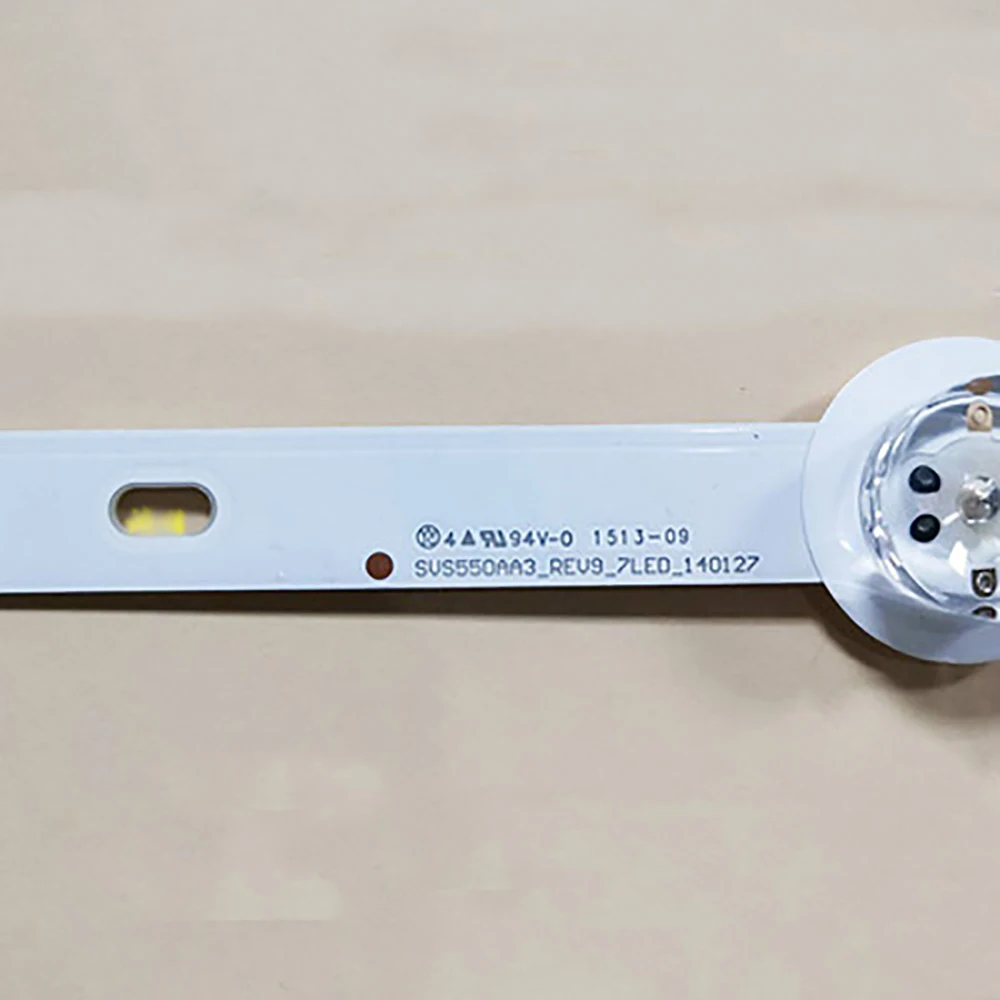 

For LED-55B800T SVS550AA3-REV9-7LED-140127 screen LTA550HJ19 LTA550FJ02 LTA550HW04 12pcs LED Backlight strip 7 lamp