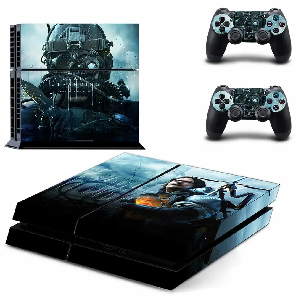 GYTM2672 Death Stranding PS4 наклейка s Play station 4 кожа PS 4 наклейка Наклейки Обложка для playstation 4 PS4 консоль и контроллер наклейка - Цвет: GYTM2672