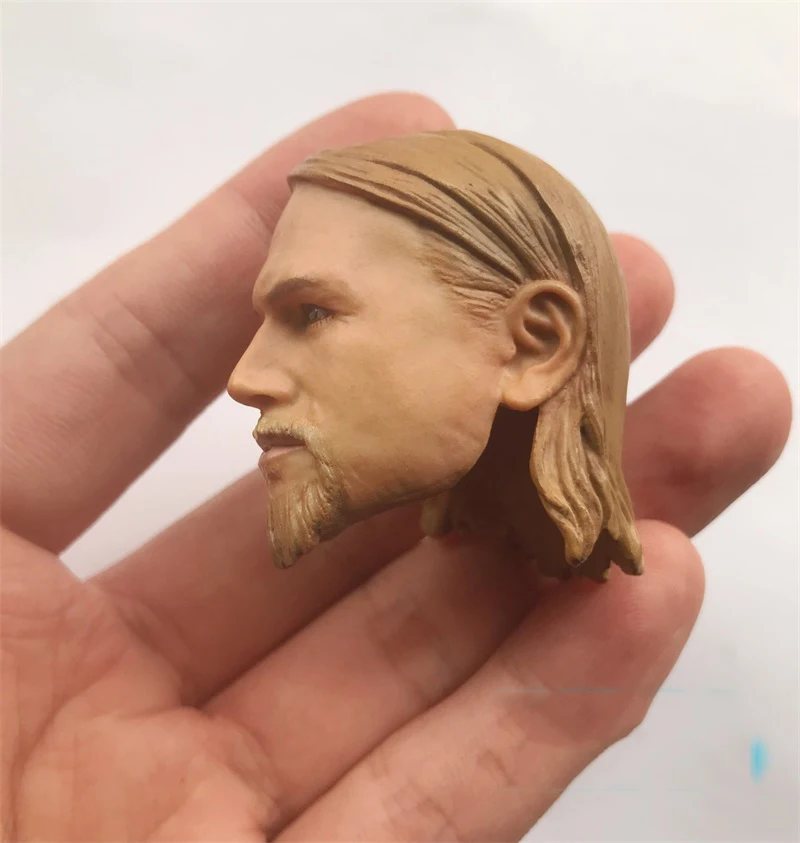 

In Stock For Sale 1/6th Son of Chaos Jax Taylor Male Head Sculpture For Usual 12inch Doll Action Figure