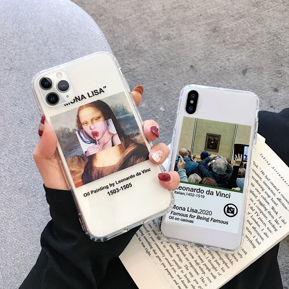 Чехол для телефона iPhone 11 Pro X XR XS Max 7 8 Plus Ins забавная статуя абстрактного искусства
