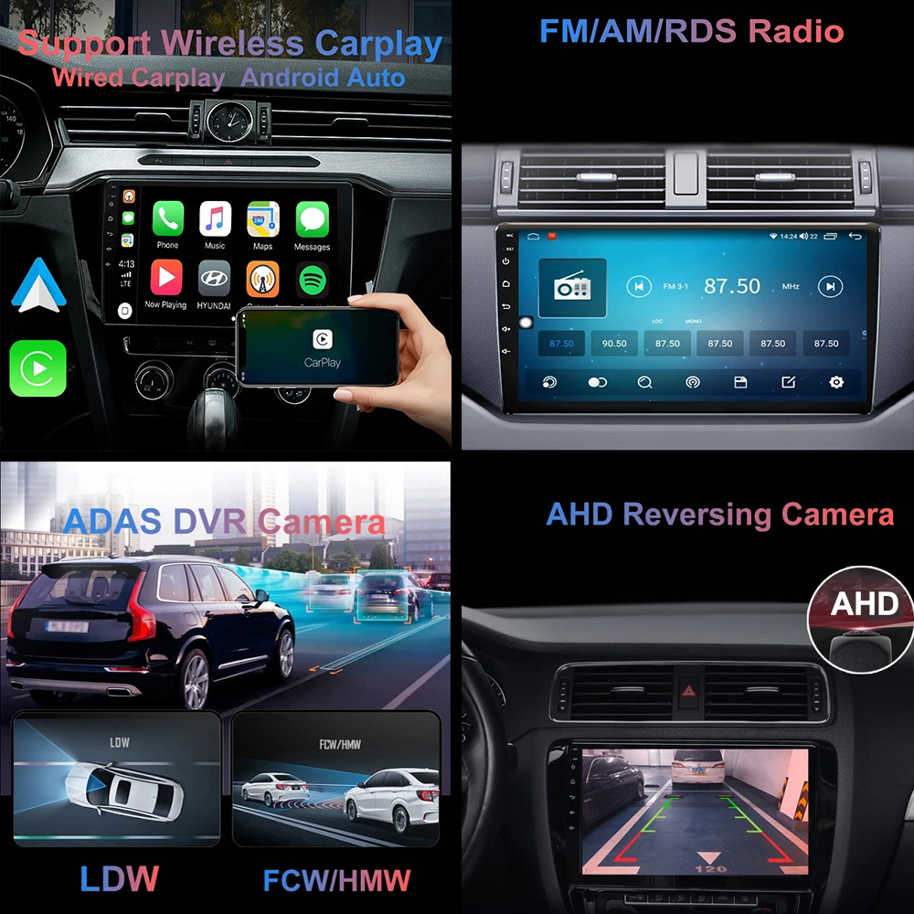 QLED экран Android 2016 система для Skoda Superb 3 2015 2017 2018 2019 автомобильное радио