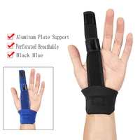 1pcs sports finger protection tendon sheath protection knuckle sprain fixed splint thumb injury health care finger brace guard