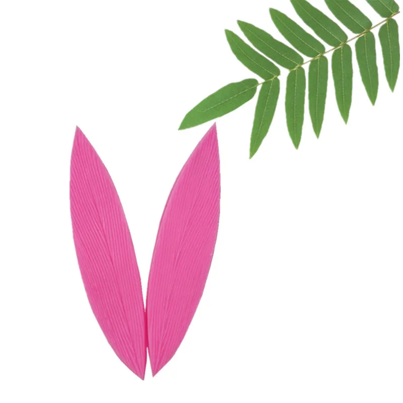 

DIY Fondant Cake Mold Three-dimensional Willow Leaf Pair Silicone Leaf Mold Cake Baking Tools