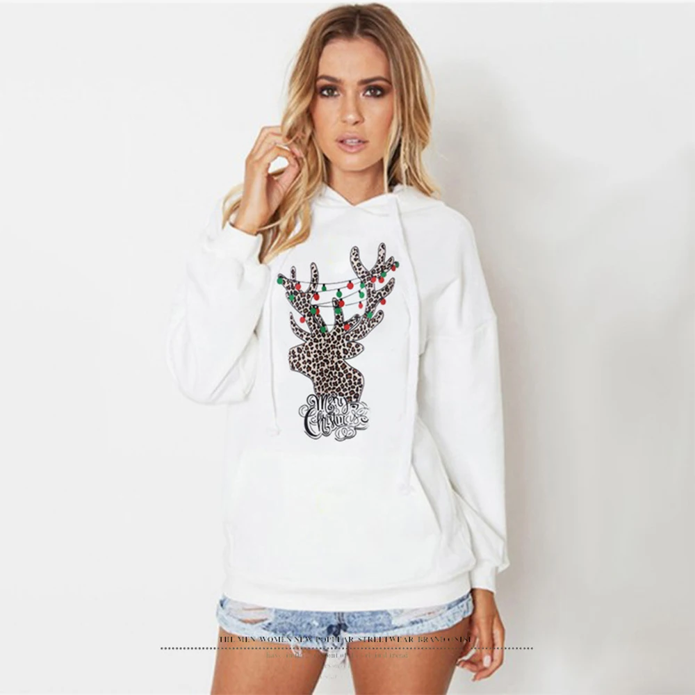 3D принт Рождественские толстовки для мужчин и женщин с капюшоном Harajuku в стиле хип
