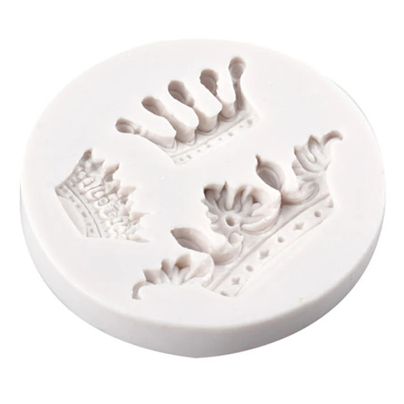 

Practical Cake Mold Chocolate Mold Baking Tool Accessories Diy Cake Tool Creative Mini Crown Silicone Mold Cake Decoration Tool