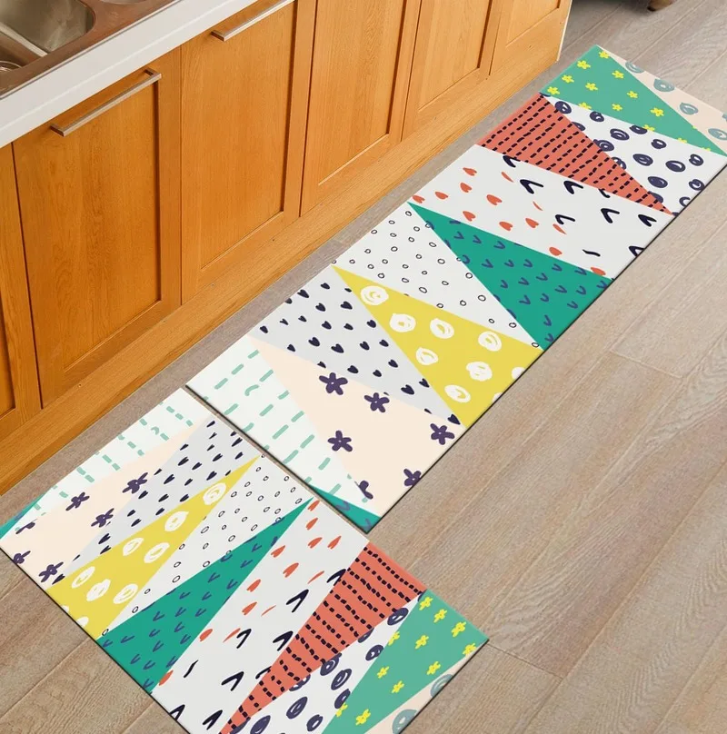 

Kitchen Carpet Floor Mat Door Mat Into The Door Long Household Bedroom Mat Bathroom Balcony Custom Wholesale Rug Rugs Home