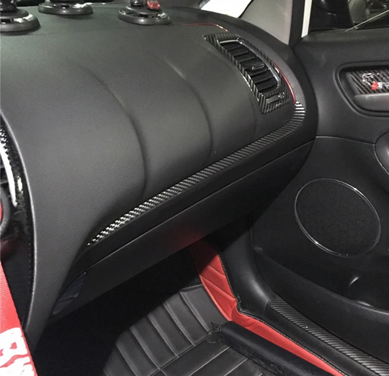 Для kia forte K3 2012-- панель переключения передач розетка стекло лифт переключатель панель декоративная рамка углеродное волокно узор