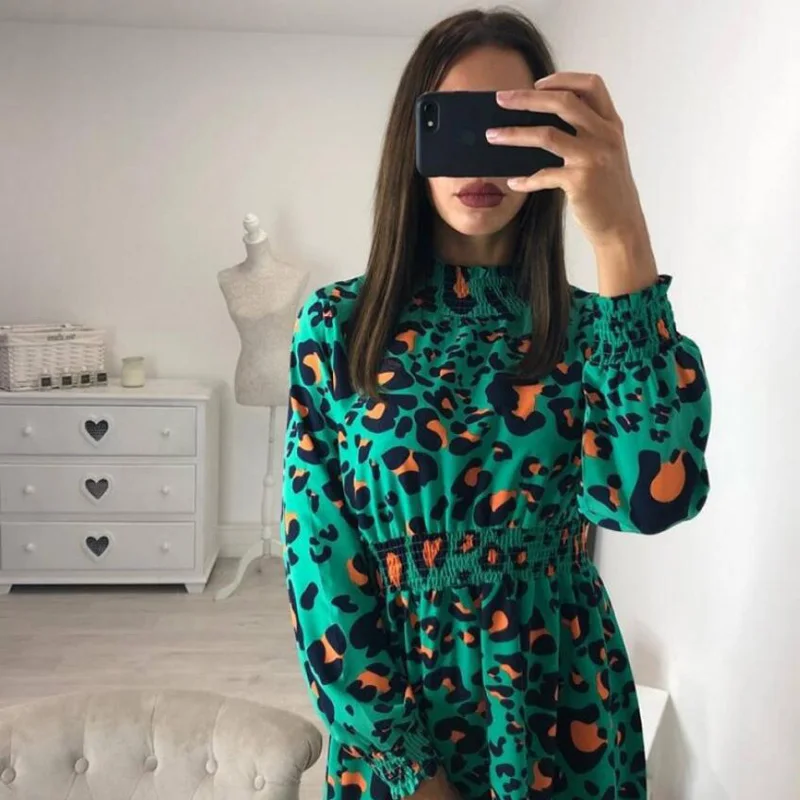 Женские вечерние платья LERFEY элегантное винтажное платье в горошек с длинным