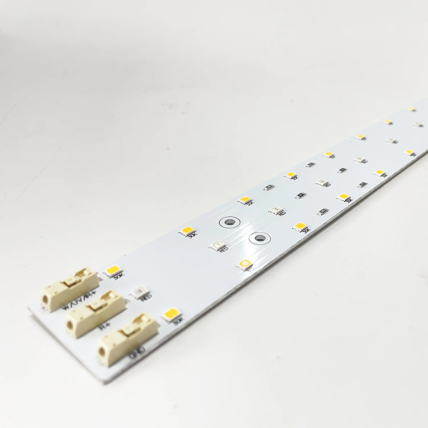 free shipping dc24v 25w1a quantum line led full spectrum grow light strips bar pcb board with samsung lm281b diodes free global shipping