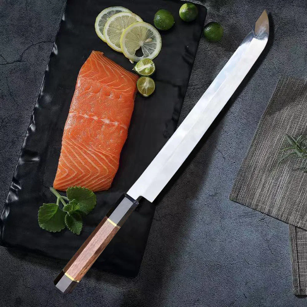 

Japanese sushi cooking knife willow blade salmon sashimi professional sashimi knife for cutting fish sashimi sushi roll