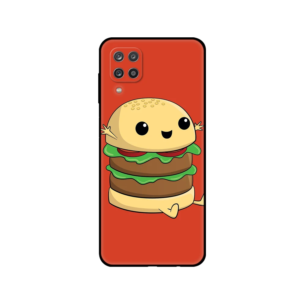 For Samsung A12 Case 6.5 inch Phone Cover For Samsung Galaxy A12 SM-A125F a125 Bumper black tpu case russian cut funny design