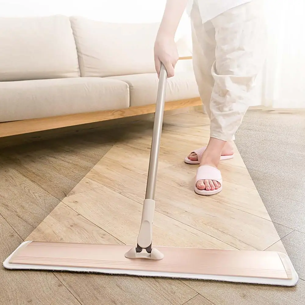 

Швабра с 2 насадками из микрофибры, вращающаяся