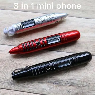 Ручка гелевая миниатюрная карманная креативный Многофункциональный стилус с