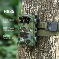h885 1080p25fps video waterproof and dustproof hunting trail digital night vision infrared wildlife camera loop video function
