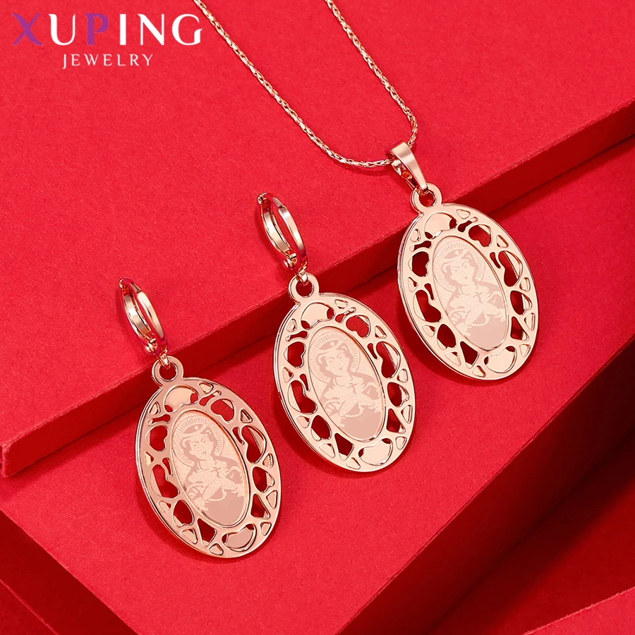 Xuping Модные Ювелирные наборы высокого качества религия позолоченные подвески