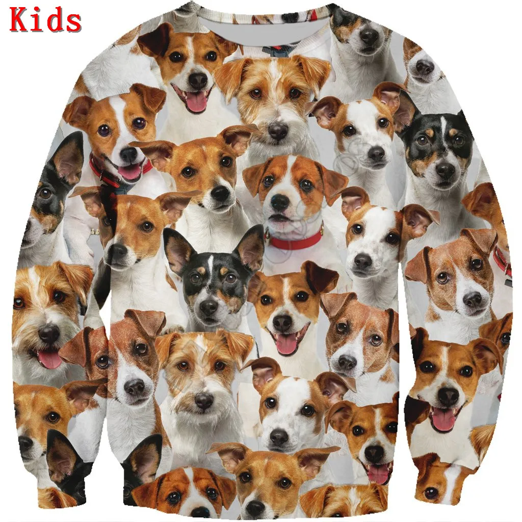 You Will Have A Bunch Of Griffon Bruxellois 3D Printed Hoodies Boy Girl Long Sleeve Shirts Kids Funny Animal Sweatshirt
