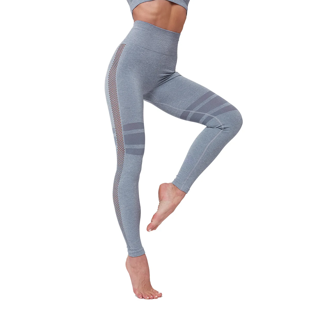 

2021 New Leggings Sport Women Fitness High Waist Yoga Pants Fitness Gym Seamless Energy Leggings Workout Running Activewear