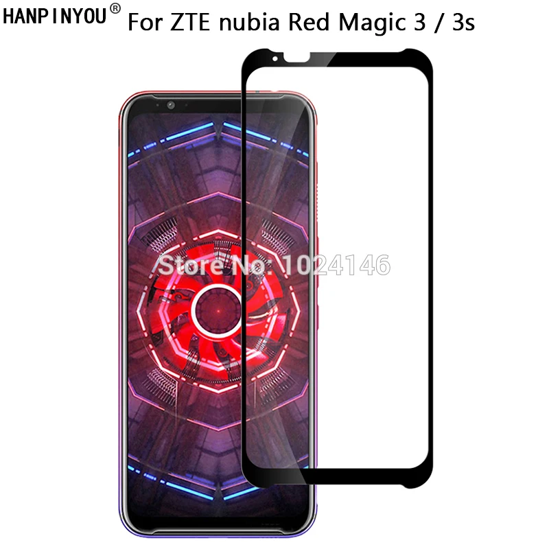 Для zte nubia Red Magic 3 3s Magic3 6 65 "Полное покрытие жесткое закаленное стекло Защита