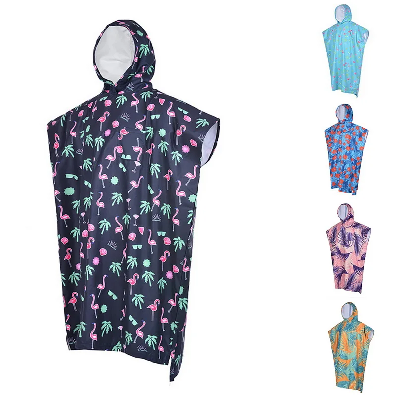 Банное полотенце для взрослых толстовки с капюшоном пляжные полотенца пончо